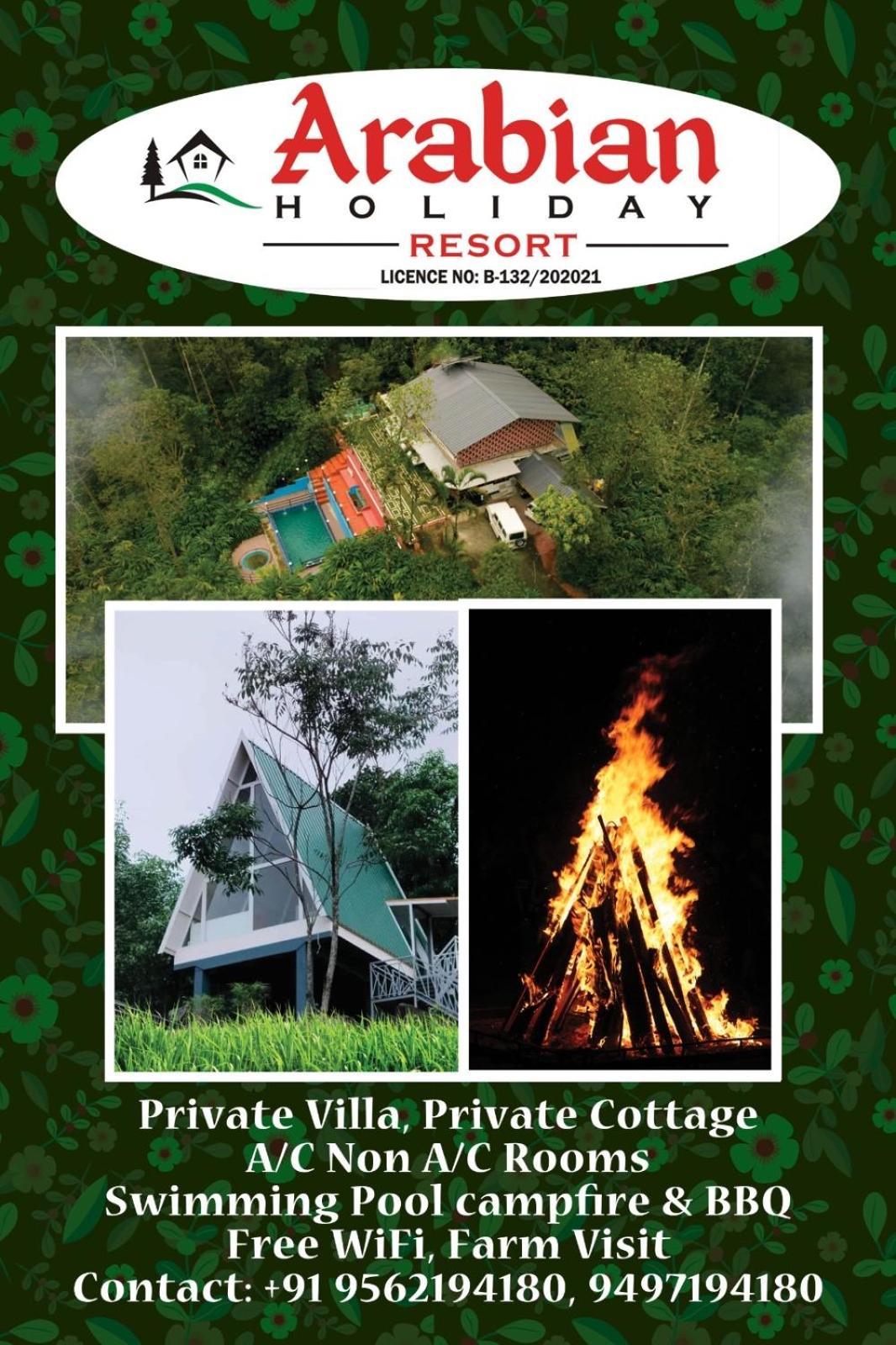 Arabian Holiday Resort With Swimming Pool In Idukki Calvary Mount Esterno foto